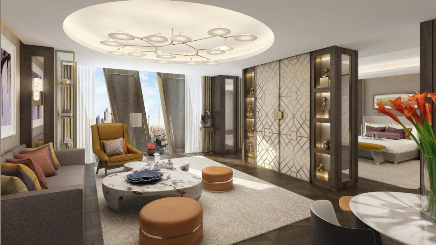 Mandarin Oriental Downtown, Dubai Hotell Eksteriør bilde