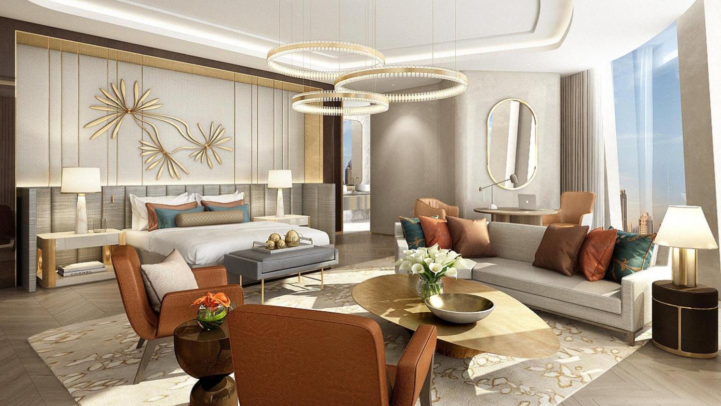 Mandarin Oriental Downtown, Dubai Hotell Eksteriør bilde
