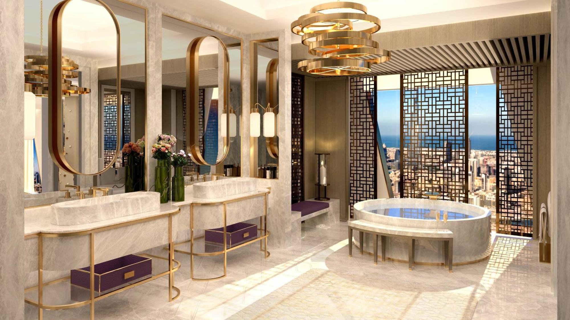 Mandarin Oriental Downtown, Dubai Hotell Eksteriør bilde