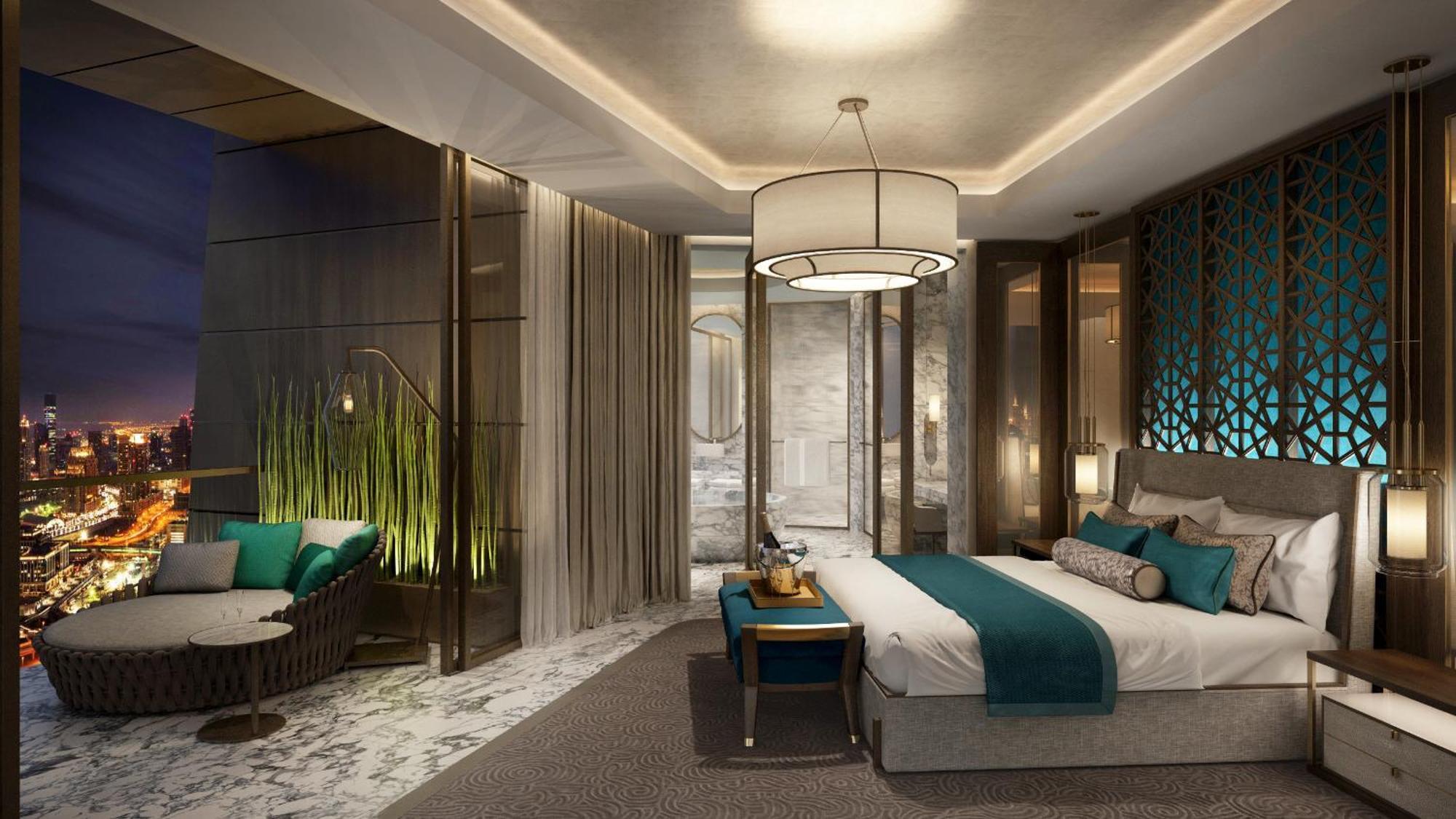 Mandarin Oriental Downtown, Dubai Hotell Eksteriør bilde