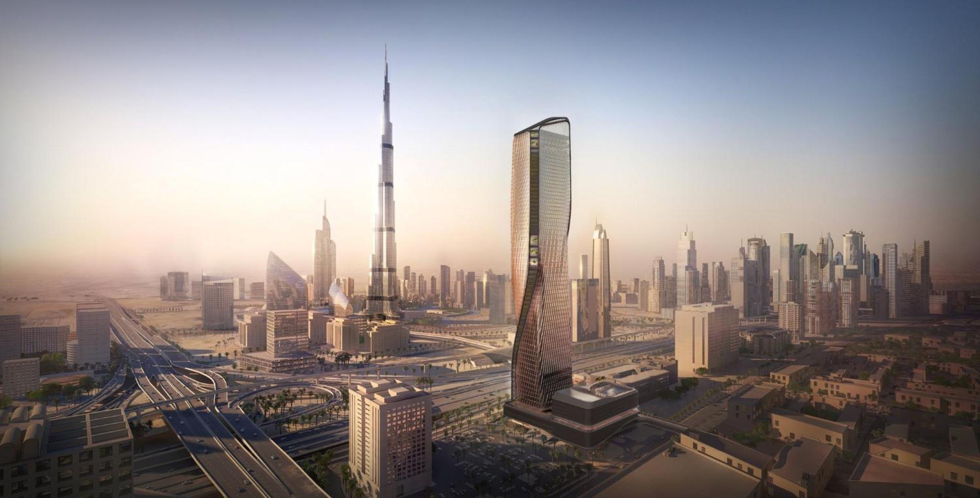 Mandarin Oriental Downtown, Dubai Hotell Eksteriør bilde